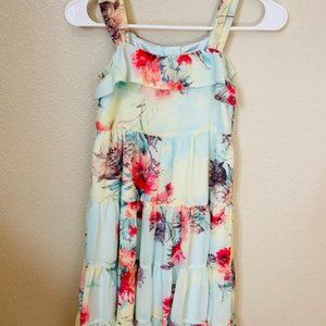 Sz 9 Monsoon Girls Maxi Easter Dress